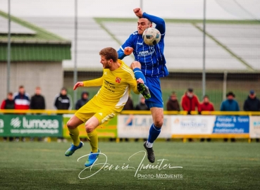 22. Spieltag (Oberliga RLPS): TuS Kirchberg - FC Karbach. Fotograf: PHOTO-MOMENTS by Dennis Irmiter