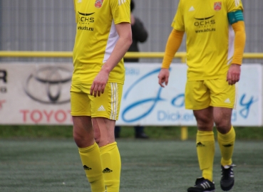 4. Spieltag (Abstiegsrunde Oberliga): TuS Kirchberg - FV Dudenhofen. Fotografin: Jana Kunz.