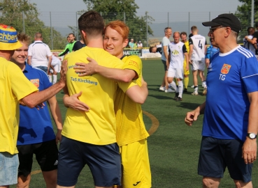 Spiel 2 - TuS Kirchberg vs. Borussia Neunkirchen - Oberliga Relegation. Fotografin: Jana Kunz.