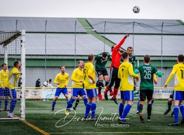 18. Spieltag (Oberliga RLPS): TuS Kirchberg - SV Alemannia Waldalgesheim. Fotograf: PHOTO-MOMENTS by Dennis Irmiter