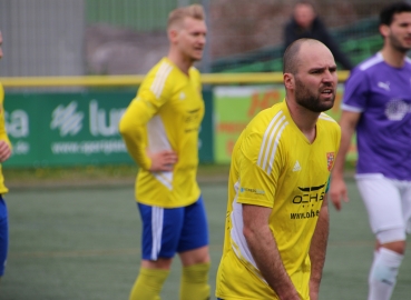 7. Spieltag (Abstiegsrunde Oberliga): TuS Kirchberg - FSV Jägersburg. Fotografin: Jana Kunz.