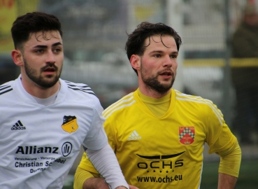 4. Spieltag (Abstiegsrunde Oberliga): TuS Kirchberg - FV Dudenhofen. Fotografin: Jana Kunz.