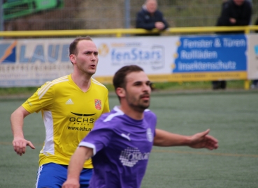 7. Spieltag (Abstiegsrunde Oberliga): TuS Kirchberg - FSV Jägersburg. Fotografin: Jana Kunz.