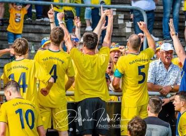 Spiel 1 - SC 07 Idar-Oberstein vs. TuS Kirchberg - Oberliga-Relegation. Fotograf: Dennis Irmiter.