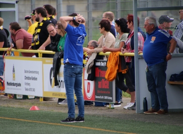 8. Spieltag (Abstiegsrunde Oberliga): TuS Kirchberg - FC Hertha Wiesbach. Fotografin: Jana Kunz.