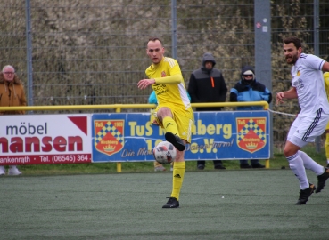 4. Spieltag (Abstiegsrunde Oberliga): TuS Kirchberg - FV Dudenhofen. Fotografin: Jana Kunz.