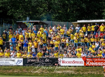 Spiel 1 - SC 07 Idar-Oberstein vs. TuS Kirchberg - Oberliga-Relegation. Fotograf: Dennis Irmiter.