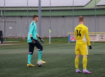 4. Spieltag (Abstiegsrunde Oberliga): TuS Kirchberg - FV Dudenhofen. Fotografin: Jana Kunz.