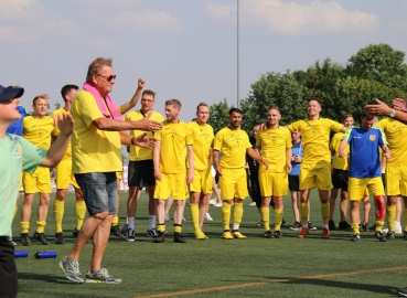 Spiel 2 - TuS Kirchberg vs. Borussia Neunkirchen - Oberliga Relegation. Fotografin: Jana Kunz.