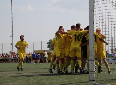 Spiel 2 - TuS Kirchberg vs. Borussia Neunkirchen - Oberliga Relegation. Fotografin: Jana Kunz.