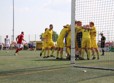 Spiel 2 - TuS Kirchberg vs. Borussia Neunkirchen - Oberliga Relegation. Fotografin: Jana Kunz.