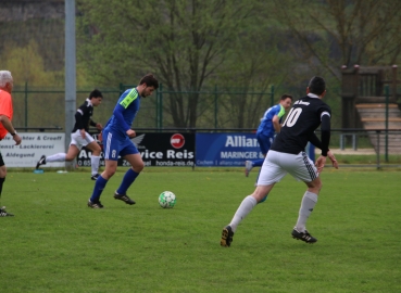 21. Spieltag (Kreisliga A): SG Bremm - TuS Kirchberg. Fotografin: Jana Kunz.