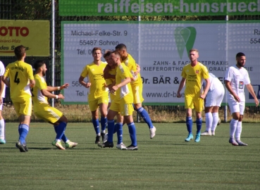 4. Spieltag (Oberliga): TuS Kirchberg vs. SV Gonsenheim. Fotografin: Jana Kunz.