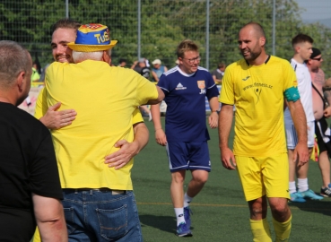 Spiel 2 - TuS Kirchberg vs. Borussia Neunkirchen - Oberliga Relegation. Fotografin: Jana Kunz.