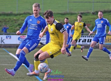 3. Spieltag (Abstiegsrunde Oberliga RLPS): FC Hertha Wiesbach - TuS Kirchberg. Fotograf: Mikes Sportfoto by Steven Mohr