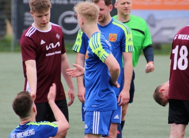 22. Spieltag (Kreisliga A): TuS Kirchberg II - SC Weiler. Fotografin: Jana Kunz.