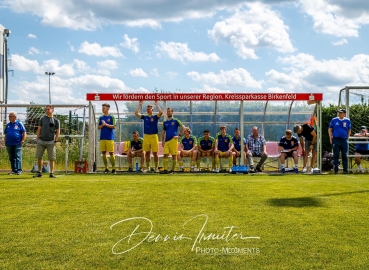 Spiel 1 - SC 07 Idar-Oberstein vs. TuS Kirchberg - Oberliga-Relegation. Fotograf: Dennis Irmiter.