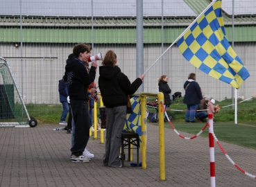 7. Spieltag (Abstiegsrunde Oberliga): TuS Kirchberg - FSV Jägersburg. Fotografin: Jana Kunz.