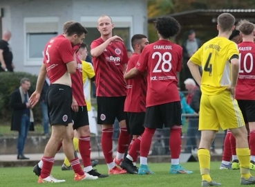 13. Spieltag (Oberliga RLPS): TSG Pfeddersheim - TuS Kirchberg. Fotograf: Claus-Walter Dinger.