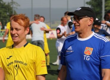 Spiel 2 - TuS Kirchberg vs. Borussia Neunkirchen - Oberliga Relegation. Fotografin: Jana Kunz.