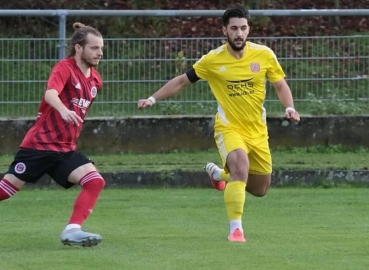 13. Spieltag (Oberliga RLPS): TSG Pfeddersheim - TuS Kirchberg. Fotograf: Claus-Walter Dinger.