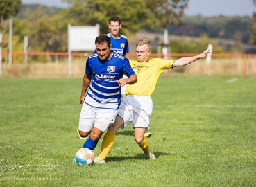 5. Spieltag (Kreisliga A): SG Nörtershausen - TuS Kirchberg. Fotograf: HJS-Foto.