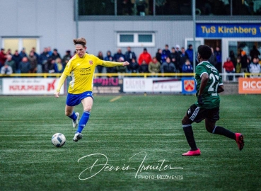 18. Spieltag (Oberliga RLPS): TuS Kirchberg - SV Alemannia Waldalgesheim. Fotograf: PHOTO-MOMENTS by Dennis Irmiter