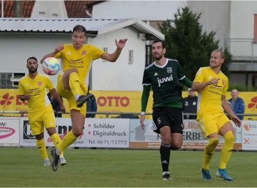 7. Spieltag (Oberliga): SV Alemannia Waldalgesheim - TuS Kirchberg. Fotograf: Oliver Zimmermann.