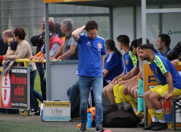 8. Spieltag (Abstiegsrunde Oberliga): TuS Kirchberg - FC Hertha Wiesbach. Fotografin: Jana Kunz.