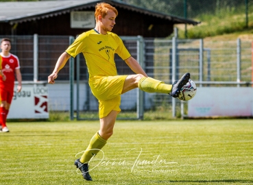 Spiel 1 - SC 07 Idar-Oberstein vs. TuS Kirchberg - Oberliga-Relegation. Fotograf: Dennis Irmiter.