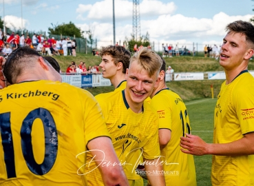 Spiel 1 - SC 07 Idar-Oberstein vs. TuS Kirchberg - Oberliga-Relegation. Fotograf: Dennis Irmiter.