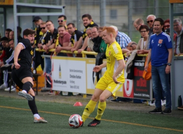 8. Spieltag (Abstiegsrunde Oberliga): TuS Kirchberg - FC Hertha Wiesbach. Fotografin: Jana Kunz.