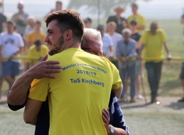 Spiel 2 - TuS Kirchberg vs. Borussia Neunkirchen - Oberliga Relegation. Fotografin: Jana Kunz.